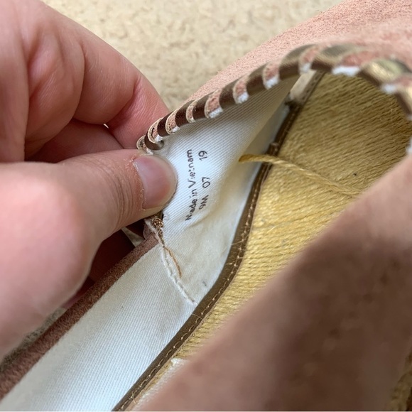 Jack Rodgers brown mauve espadrille wedges nwot - Picture 6 of 8